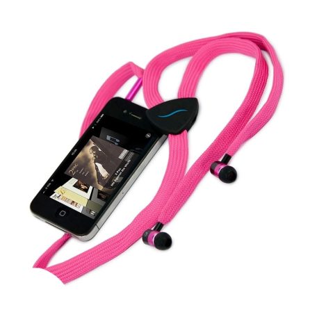 hi-Fun hi-String Cipőfűző fülhallgató, pink (13200)