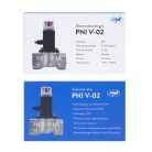 PNI 3/4" elektromos gázelzáró szelep (ACT-V02)