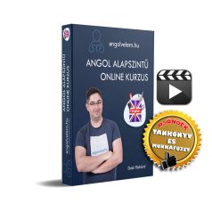   AngolVelem - Alapfokú online videós angol kurzus, tankönyvvel és munkafüzettel