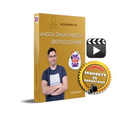   AngolVelem - Érettségis online videós angol kurzus, tankönyvvel és munkafüzettel