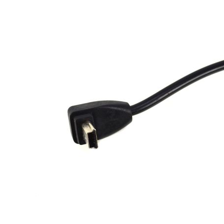 Midland Univerzális autós töltőadapter, 12-24V, hajlított mini USB csatlakozóval (C1043)