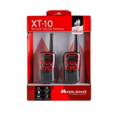   Midland XT10, 4km-es, akkumulátoros adó-vevő, dokkolóval (	C1176)