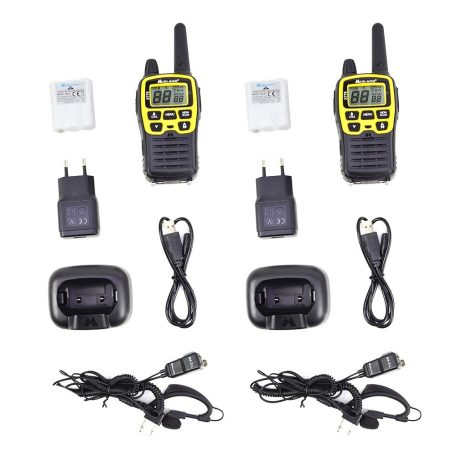 Midland XT70 ADVENTURE, 12km-es, akkumulátoros adó-vevő, dokkolóval, headsettel (C1180-01)