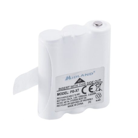 Tartalék akkumulátor, Midland XT70-es adó-vevő készülékhez (C1301)