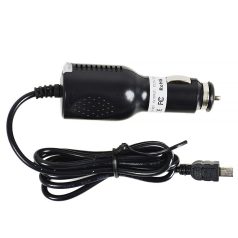   PNI Autós töltőadapter, GPS készülékekhez, egyenes mini USB csatlakozóval (DC-5V)
