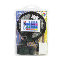   PNI Vízálló RGB ledszallag, 5m, távirányítóval és tápegységgel (PNI-2835RGB)