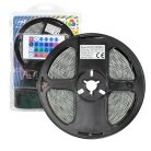 PNI Vízálló RGB ledszallag, 5m, távirányítóval és tápegységgel (PNI-2835RGB)