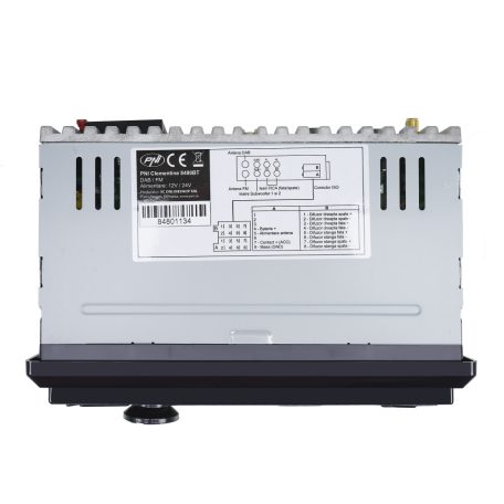 PNI Kamionos/autós Bluetooth FM/DAB autórádió, 12-24V, mobilapplikációval (PNI-8480BT)