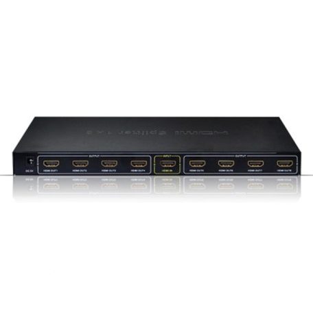 PNI 8 portos 4K/3D HDMI elosztó/splitter (PNI-8HDMIP)