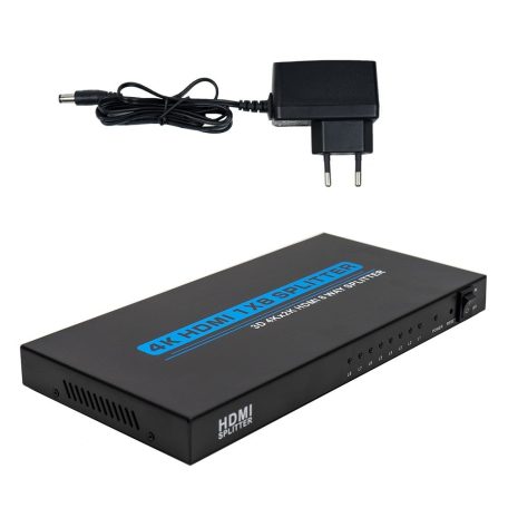 PNI 8 portos 4K/3D HDMI elosztó/splitter (PNI-8HDMIP)