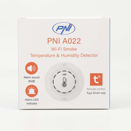 PNI 3in1 WiFi-s füst, hőmérséklet és páratartalom mérő - érzékelő (PNI-A022)