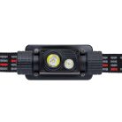 PNI Dupla ledes, vízálló, akkumulátoros, LED fejlámpa, 2x6W (PNI-ADVF80)