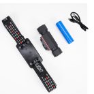 PNI Dupla ledes, vízálló, akkumulátoros, LED fejlámpa, 2x6W (PNI-ADVF80)