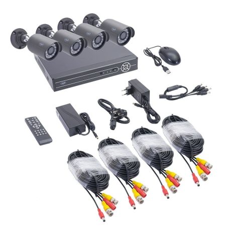 PNI 4 kamerás FullHd, AHD kamerarendszer (PNI-AHD1250)