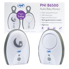  PNI Akkumulátoros bébifigyelő, duplex hanggal, USB-vel, led lámpával (PNI-B6500)