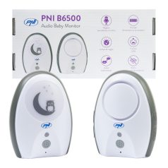   PNI Akkumulátoros bébifigyelő, duplex hanggal, USB-vel, led lámpával (PNI-B6500)