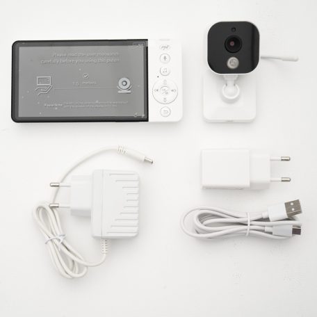 PNI Vezeték nélküli, videós babafigyelő, hőmérséklet mérővel és beépített akkumulátorral (PNI-BM500)