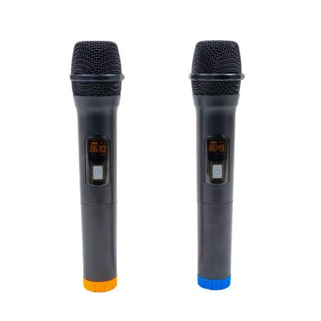 PNI Hordozható, akkumulátoros, 180W, aktív hangfal és médialejátszó, 2db karaokee mikrofonnal (PNI-BT1800K)