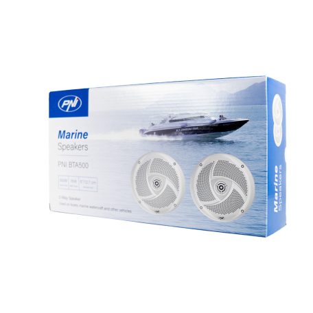 PNI 13cm-es, 2 utas hajó hangszóró, 4Ohm, 100W (PNI-BTA500)