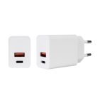PNI Univerzális USB és USB-C gyorstöltő, tápegység, 30W, 3A (PNI-CHG300)