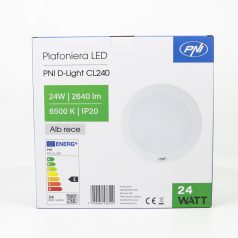 PNI Mennyezeti LED lámpatest, 24W, 6500K (PNI-CL240)