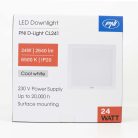 PNI Mennyezeti LED lámpatest, 24W, 6500K (PNI-CL241)