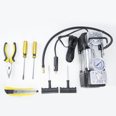 PNI Hordozható defektjavító készlet, kompresszorral (PNI-CPA700)