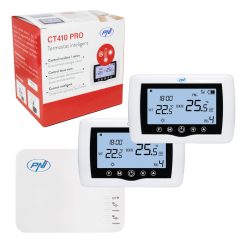   PNI 2 zónás WiFi-s termosztát 2db beltéri vezérlővel (PNI-CT410PRO)