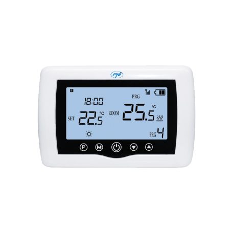 PNI 2 zónás WiFi-s termosztát 2db beltéri vezérlővel (PNI-CT410)