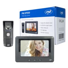 PNI Vezetékes videó kaputelefon monitorral (DF930)