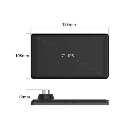 PNI 7" SIM kártyás (4G), Android GPS navigáció menetrögzítő és éjjellátó tolató kamerával (PNI-DH710)