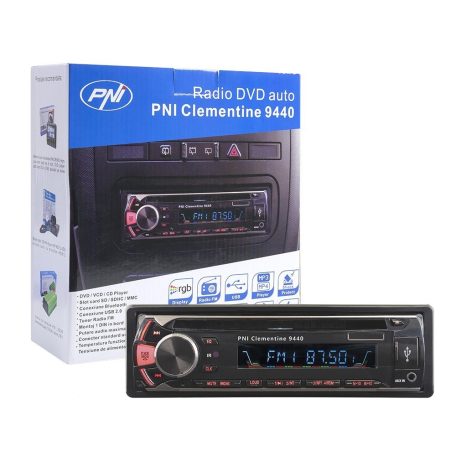 PNI DVD és multimédiás, Bluetooth autórádió (PNI-DVD-9440)