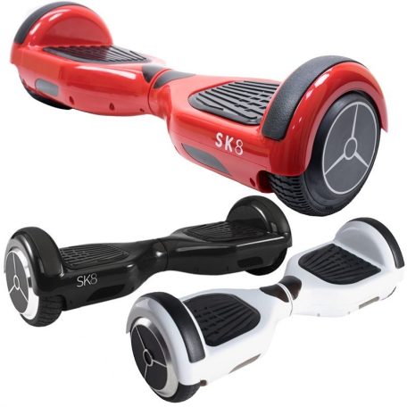 PNI Hoverboard 6,5" elektromos roller, Bluetooth hangszóróval, 3 színben, 700W (PNI-ESCORT-SK8)