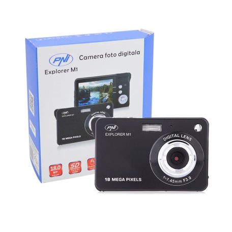 PNI Digitális fényképezőgép színes kijelzővel, 18Mp (PNI-EXP-M1)