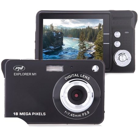 PNI Digitális fényképezőgép színes kijelzővel, 18Mp (PNI-EXP-M1)