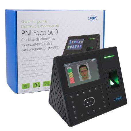 PNI Biometrikus arcfelismerő és ujjlenyomatolvasós beléptető rendszer (PNI-FBE500)