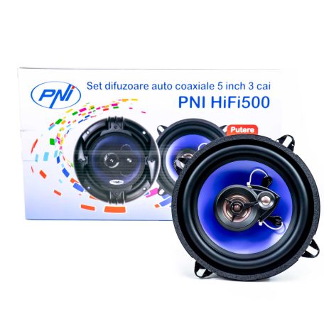 PNI 13cm-es, univerzális, 3 utas autó hangszóró, 4Ohm, 100W (PNI-FI500)