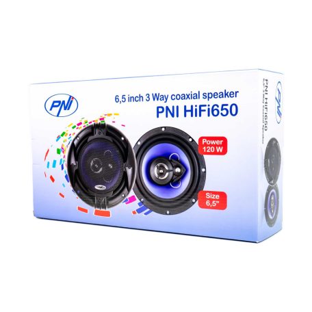 PNI 16.5cm-es, 3 utas autó hangszóró, 4Ohm, 120W (PNI-FI650)