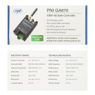 PNI 4G SIM kártyás GSM kapunyitó vezérlő modul (PNI-GA670)