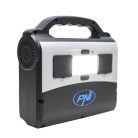 PNI Hordozható napelemes akkubox, LED világítással, 2 konnektorral (PNI-GH-H200)