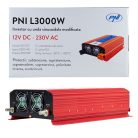 PNI Extra nagy teljesítményű inverter 12V->230V (PNI-H3000W12)