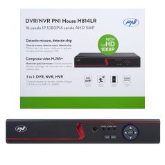   PNI 4 csatornás rögzítő, DVR, max. 4db 5Mp-es kameráig (PNI-H814LR)