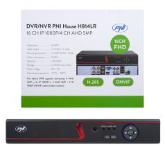   PNI 4 csatornás rögzítő, DVR, max. 4db 5Mp-es kameráig (PNI-H814LR)