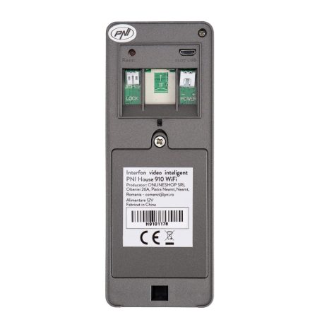 PNI FullHd Wi-Fi-s IP kaputelefon, vezeték nélküli csengővel (PNI-HOUSE910)