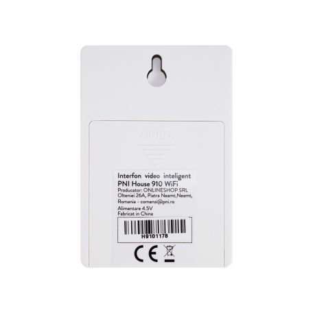 PNI FullHd Wi-Fi-s IP kaputelefon, vezeték nélküli csengővel (PNI-HOUSE910)