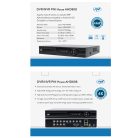 PNI 8 csatornás rögzítő, DVR, max. 8db 4Mp-es kameráig (PNI-HOUSEA808)