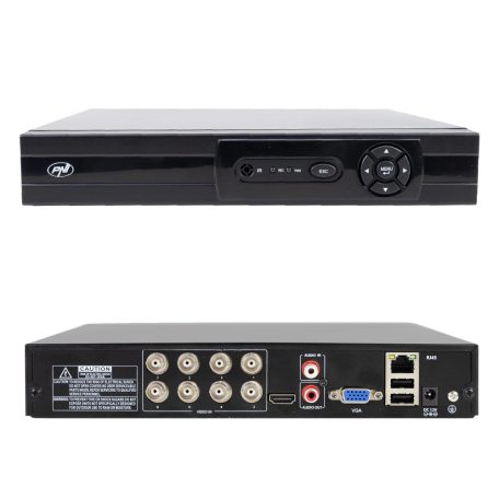 PNI 8 csatornás rögzítő, DVR, max. 8db 4K-s kameráig (PNI-HOUSEA880)