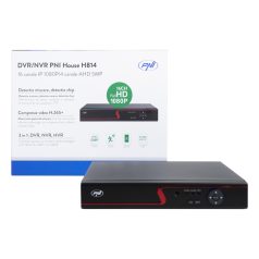   PNI 4 csatornás rögzítő, DVR, max. 4db 5Mp-es kameráig (PNI-HOUSEH814)