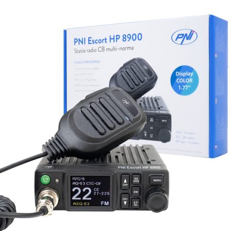 PNI CB rádió állomás, 12V, ASQ  (PNI-HP8900)