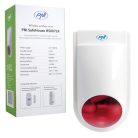 PNI Vezeték nélküli, kültéri fény és hangjelző sziréna PNI HS550 és HS650 központokhoz (PNI-HS007LR)